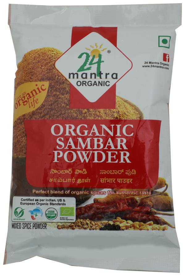 

24 Mantra Organic Powder - Sambar 100 g
