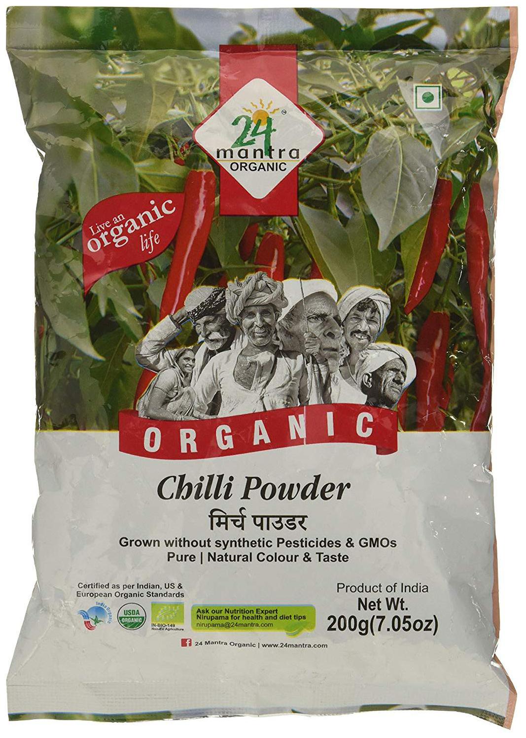 

24 Mantra Organic - Chili Powder 200 g