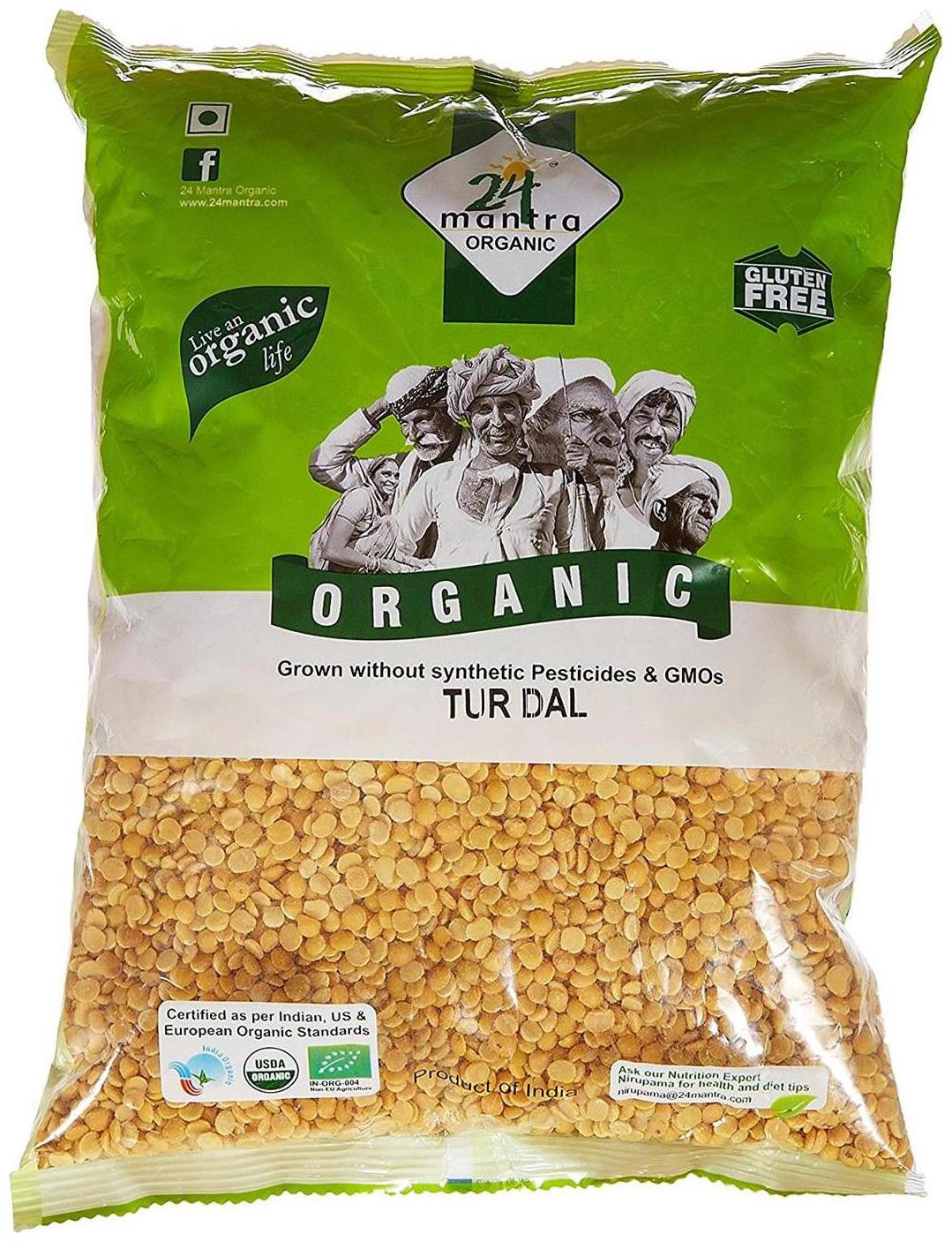 

24 Mantra Organic TUR DAL 1 kg