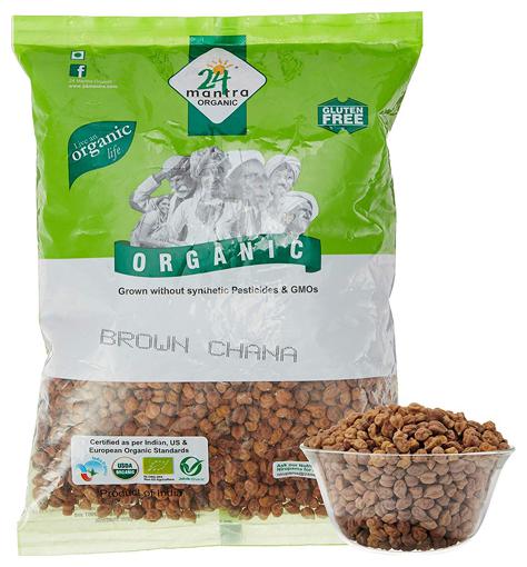 

24 Mantra Organic Channa - Brown 500 g