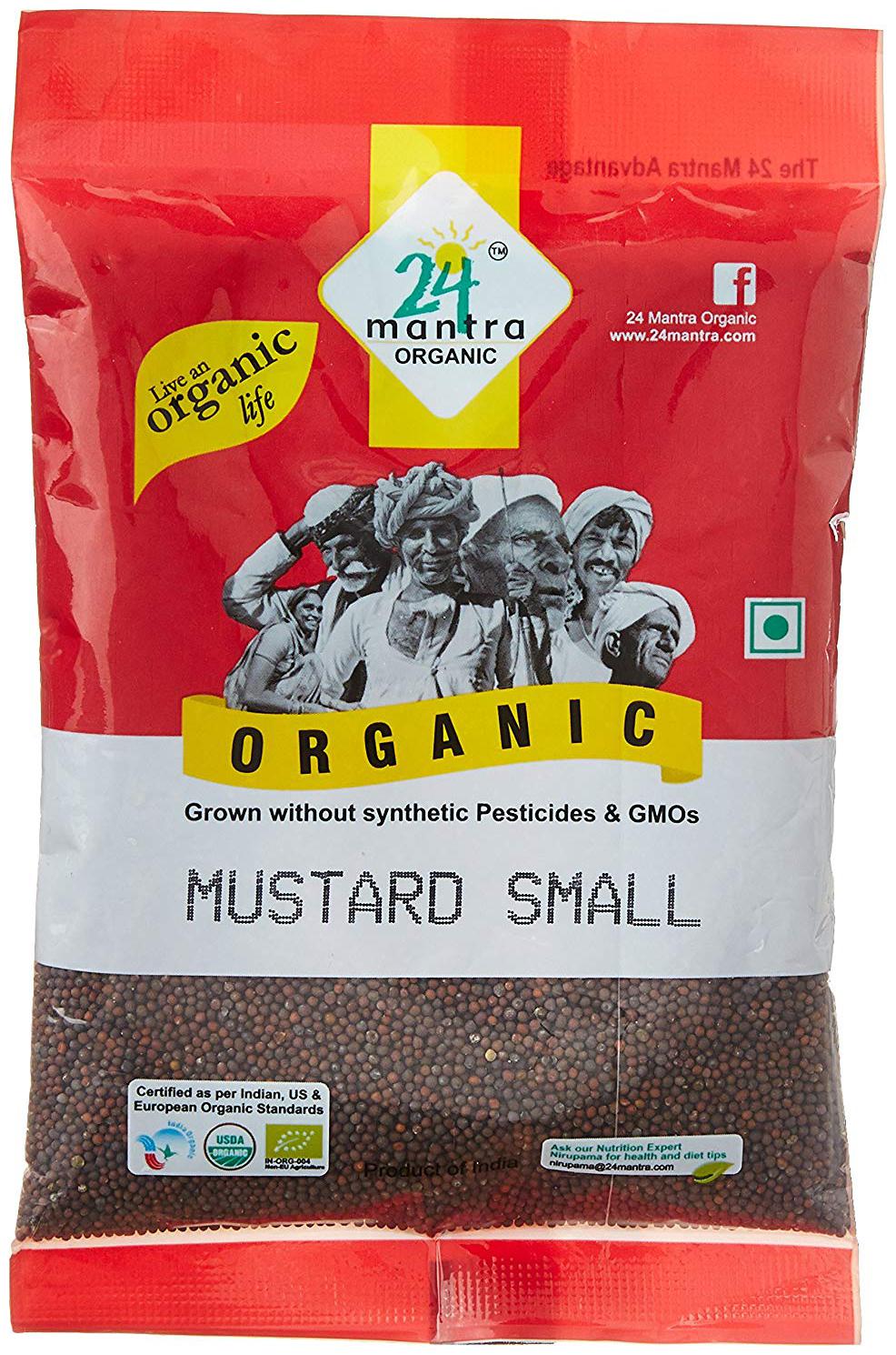 

24 Mantra Organic Mustard - Small 100 g