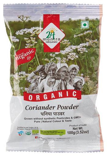 

24 Mantra Organic Powder - Coriander 100 g
