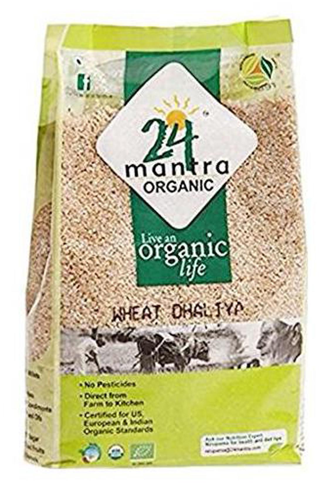 

24 Mantra Organic Dhaliya - Wheat 500 g