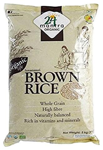 

24 Mantra Organic SONAMASURI RAW RICE BROWN ORGA 5 kg
