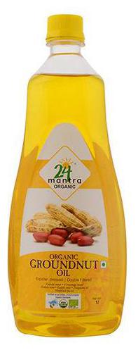 

24 Mantra Organic Oil - Groundnut (Expeller Pressed) 1 L