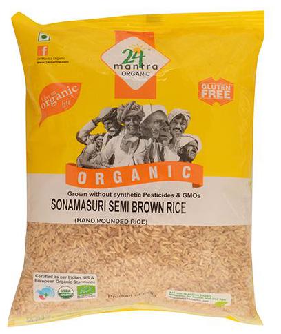 

24 Mantra Organic Rice - Sonamasuri Handpounded 1 kg