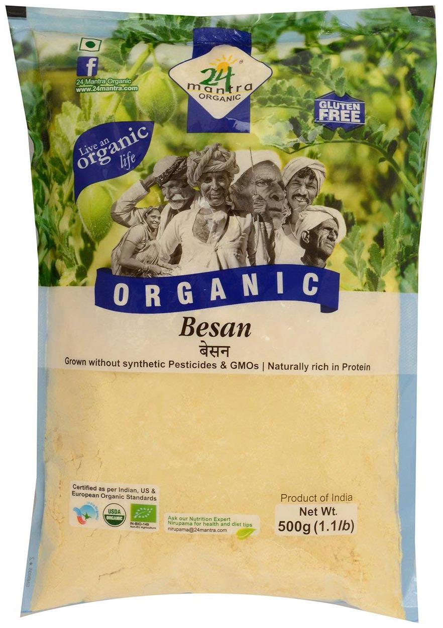 

24 Mantra Organic Flour - Besan 500 g