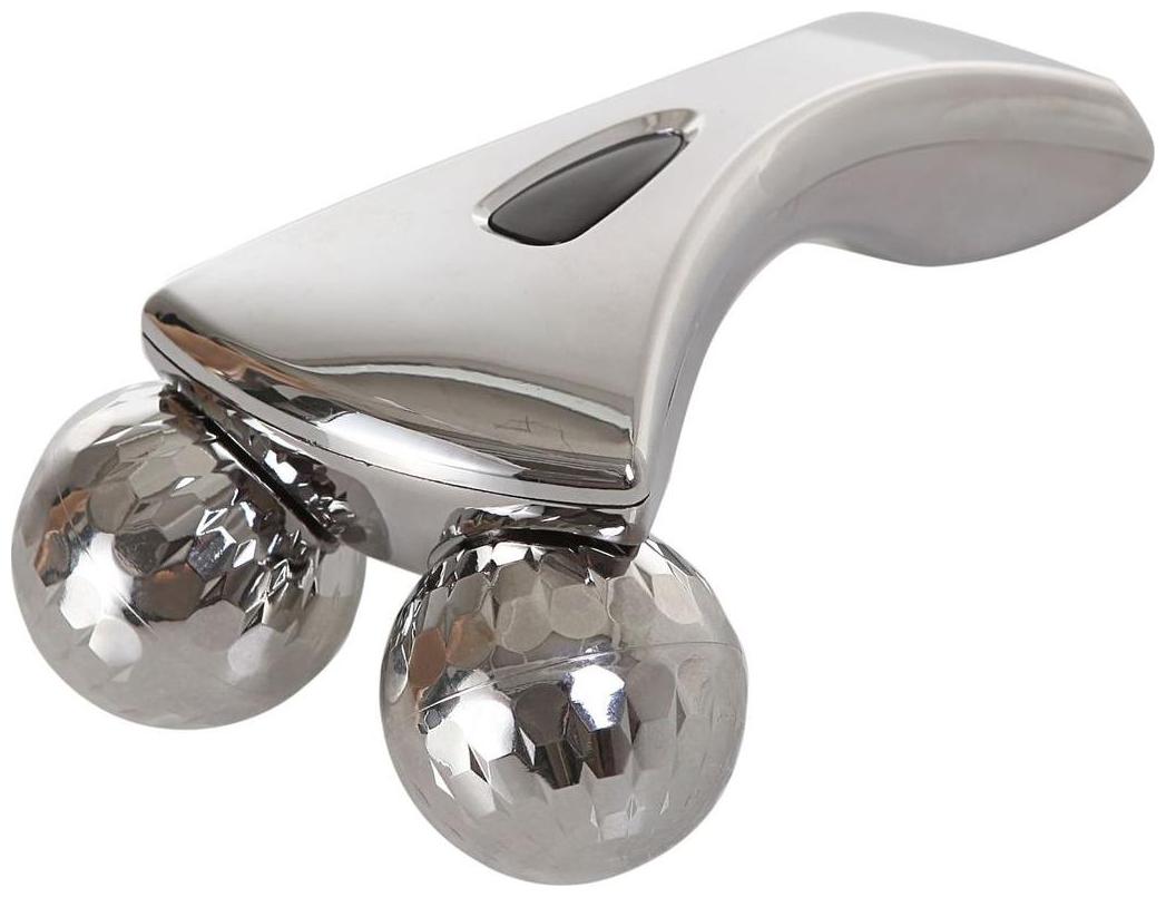 

3D Roller Face Massager Body Face Massager Y Shape (Silver) Best