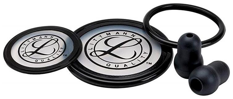 

3M 40003 Littmann Stethoscope Spare Parts Kit Cardiology III Black 100g (Pack of 1)