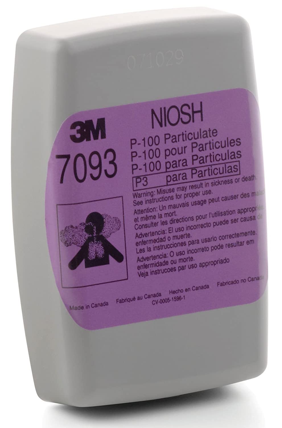 

3M 7093 P100 Particulate Filters Pair