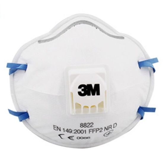 

3M 8822 Respirator Valved FFP2 Face Mask (Pack Of 5)