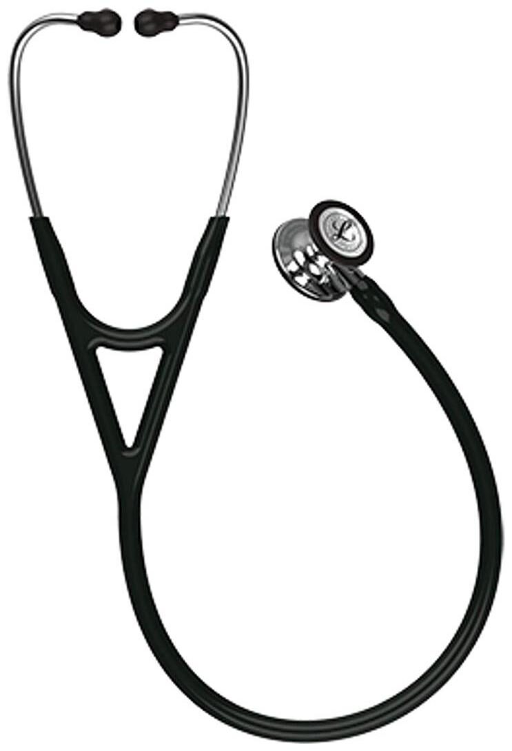 

3M Littmann 6177 Cardiology IV Stethoscope with Mirror-Finish Chestpiece (Black) 400g (Pack of 1)