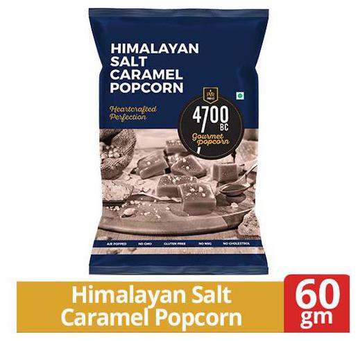 

4700BC Caramel Popcorn - Himalayan Salt 60 g