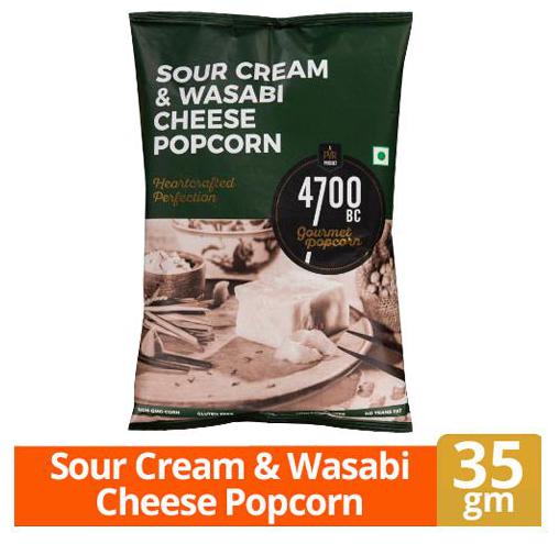 

4700BC Cheese Popcorn - Sour Cream Wasabi 35 g