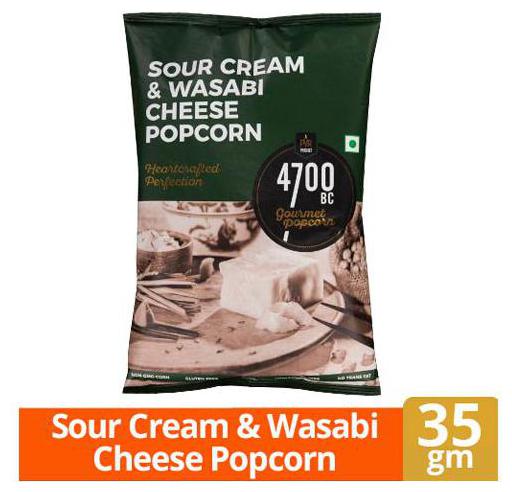 

4700BC Cheese Popcorn - Sour Cream Wasabi 35 g