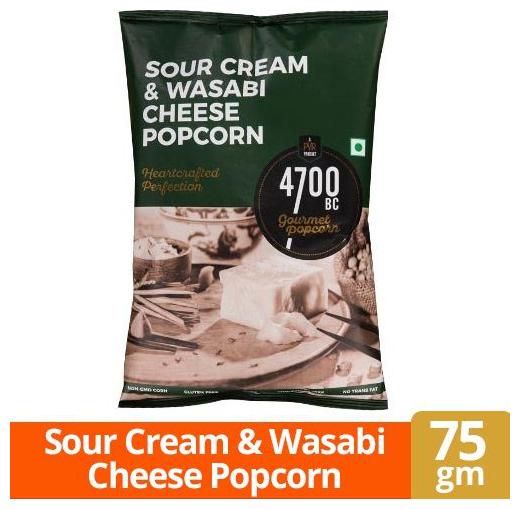 

4700BC Cheese Popcorn - Sour Cream Wasabi 75 g