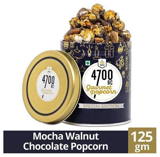 

4700BC Popcorn - Mocha Walnut Chocolate 125 g