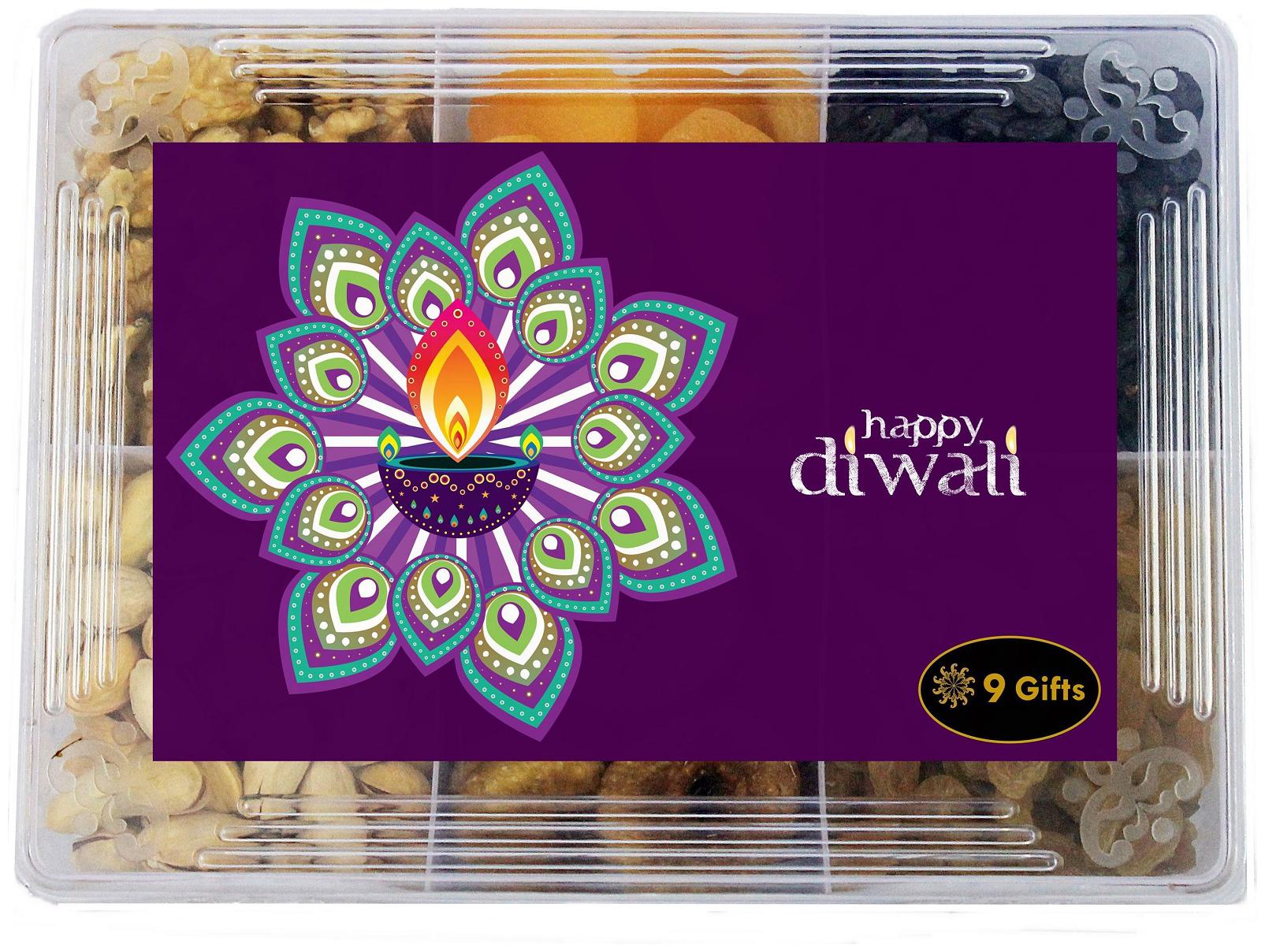 

9 GIFTS Diwali Gift Box -400 g