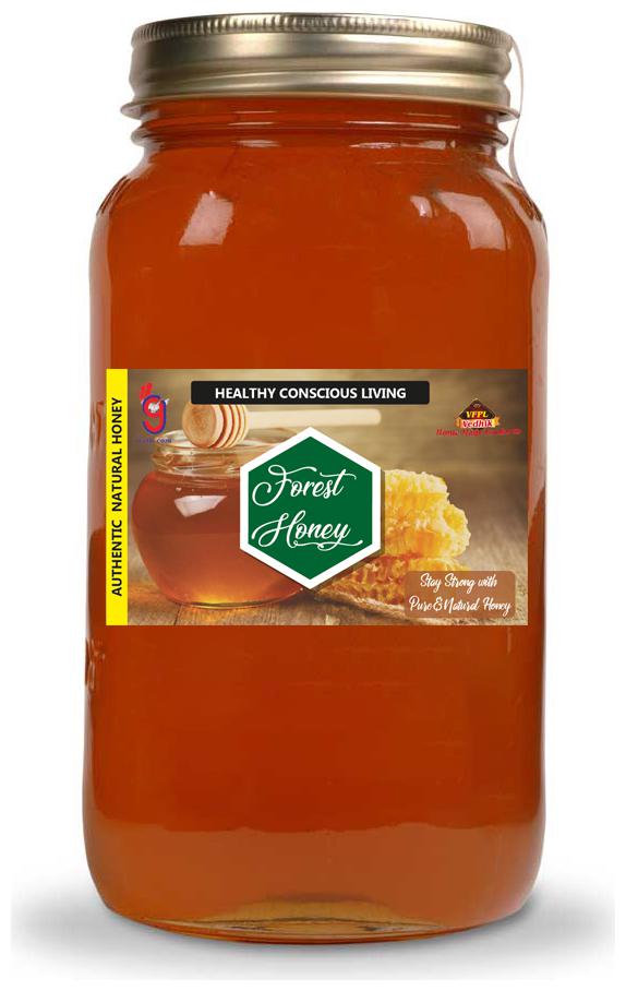 

99Auth Pure Honey filled with Genuine Richness Natural Forest Honey 400 g
