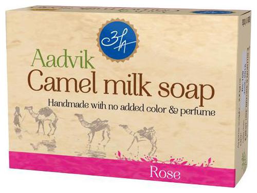 

Aadvik Soap - Camel Milk With Rose Essential Oil 100 g