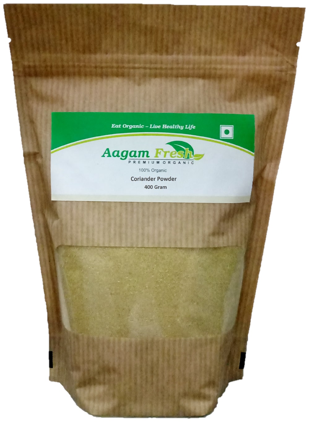 

Aagam Fresh Organic Coriander Powder (Dhaniya Powder) - 400g (Pack of 1)