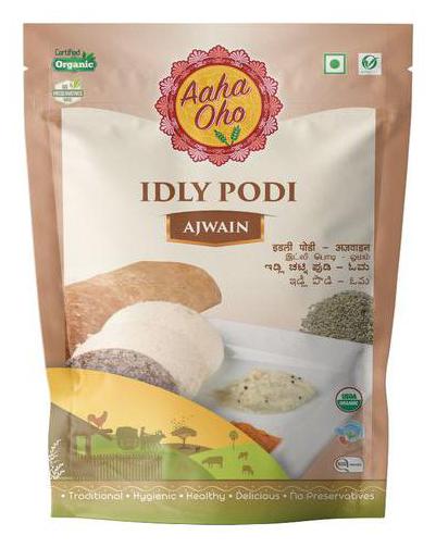 

Aaha Oho Organic Idly Podi - Ajwain 100 g