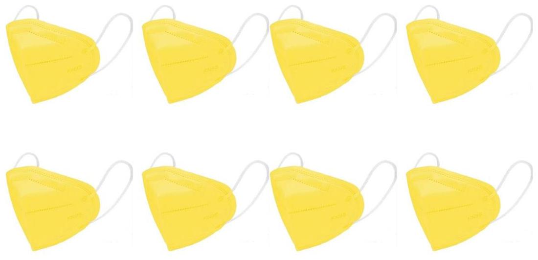 

Aahana Fda Certified KN95 Anti Pollution Mask Resuable Washable Outdoor 5 Layer Protection (Pack of 8)