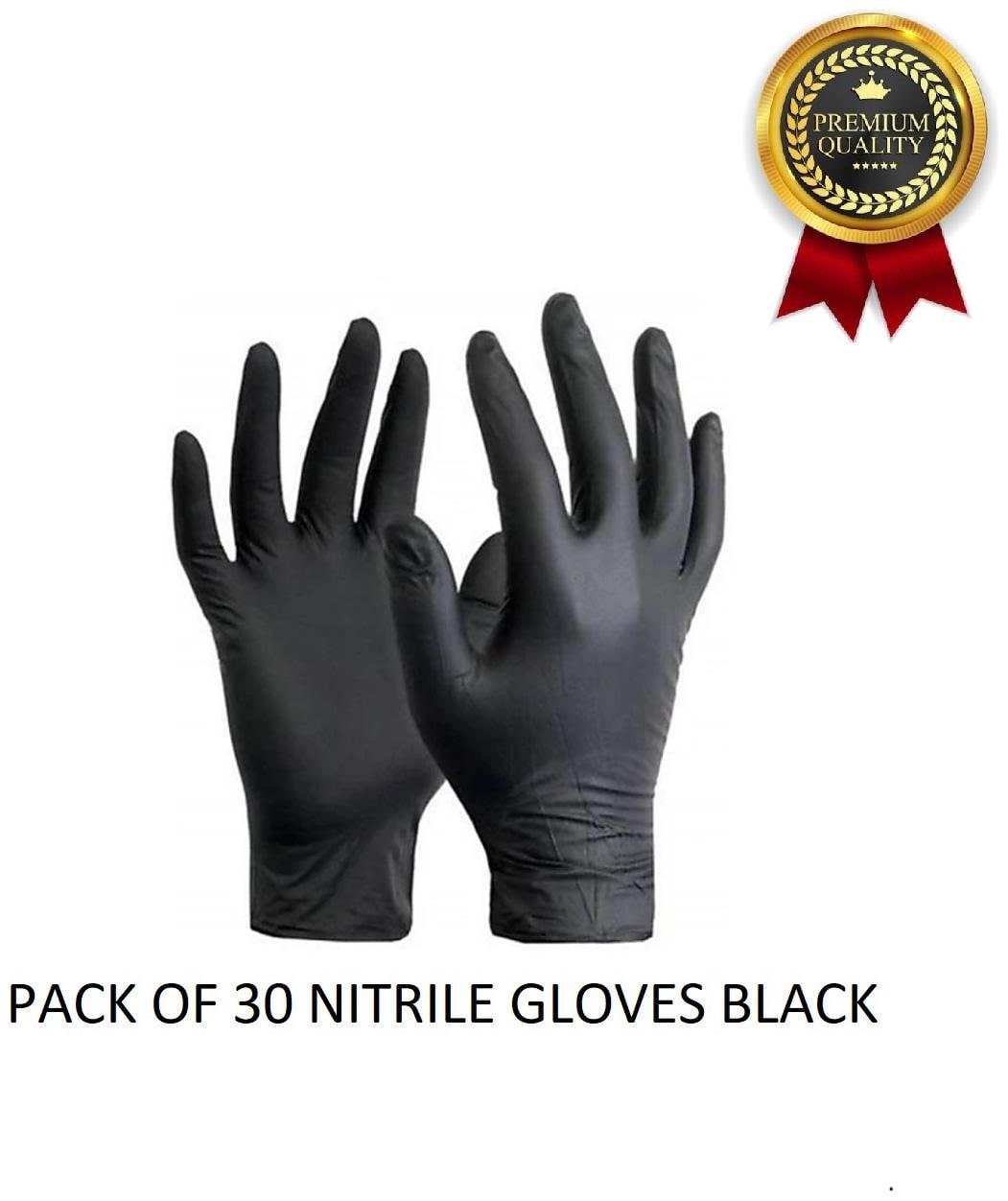 

Aahana Nitrile Examination Gloves (Pack of 30)
