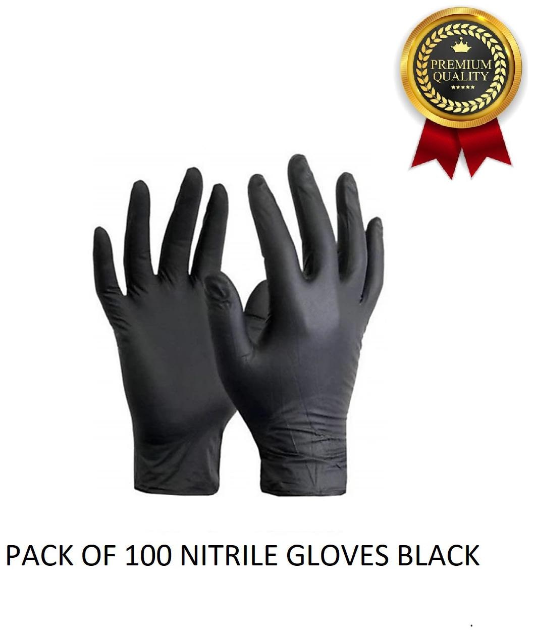 

Aahana Nitrile Examination Gloves (Pack of 100)