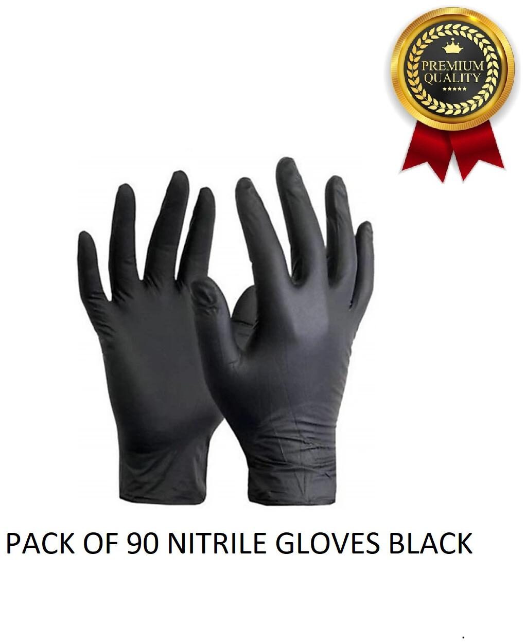 

Aahana Nitrile Examination Gloves (Pack of 90)