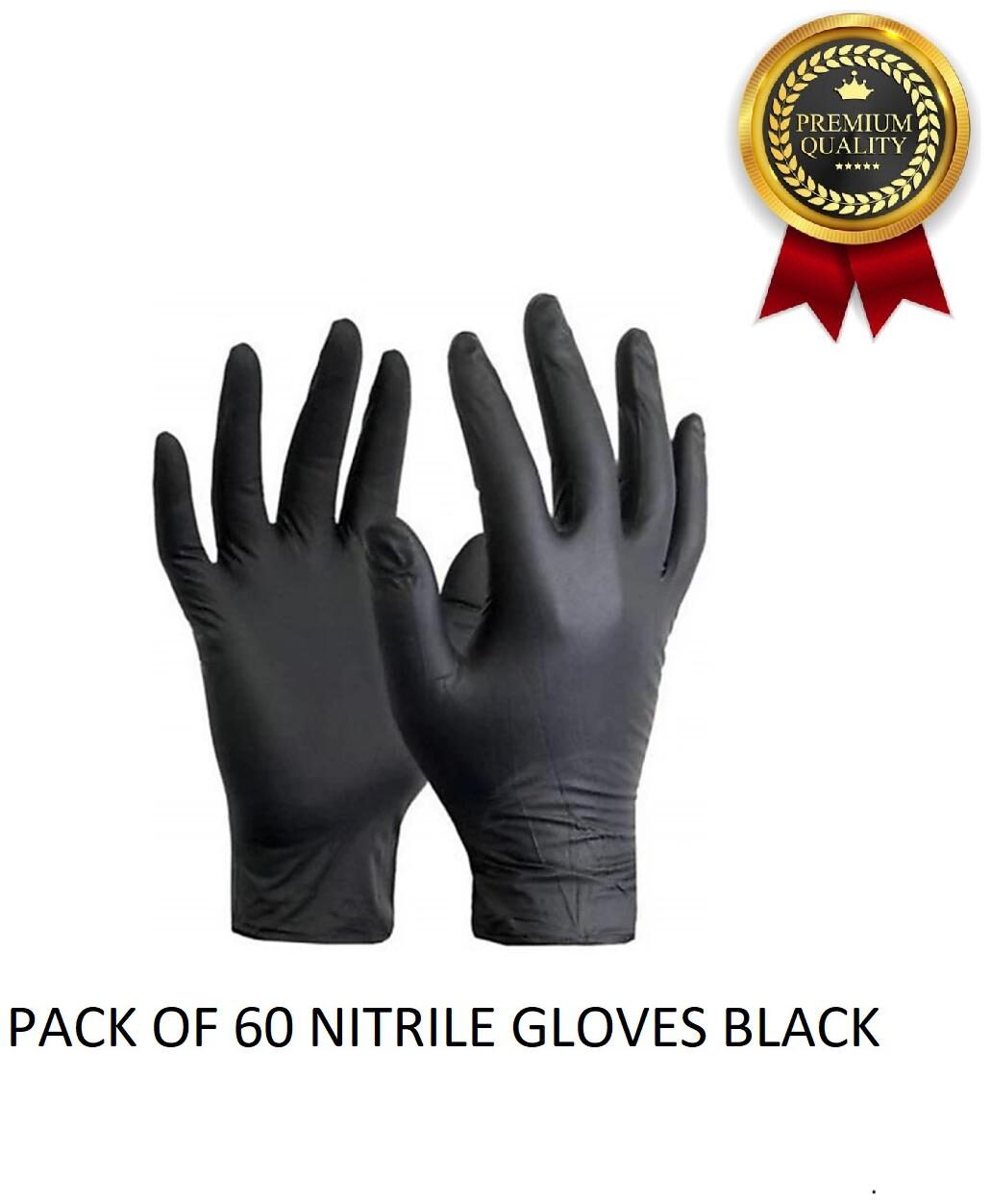 

Aahana Nitrile Examination Gloves (Pack of 60)