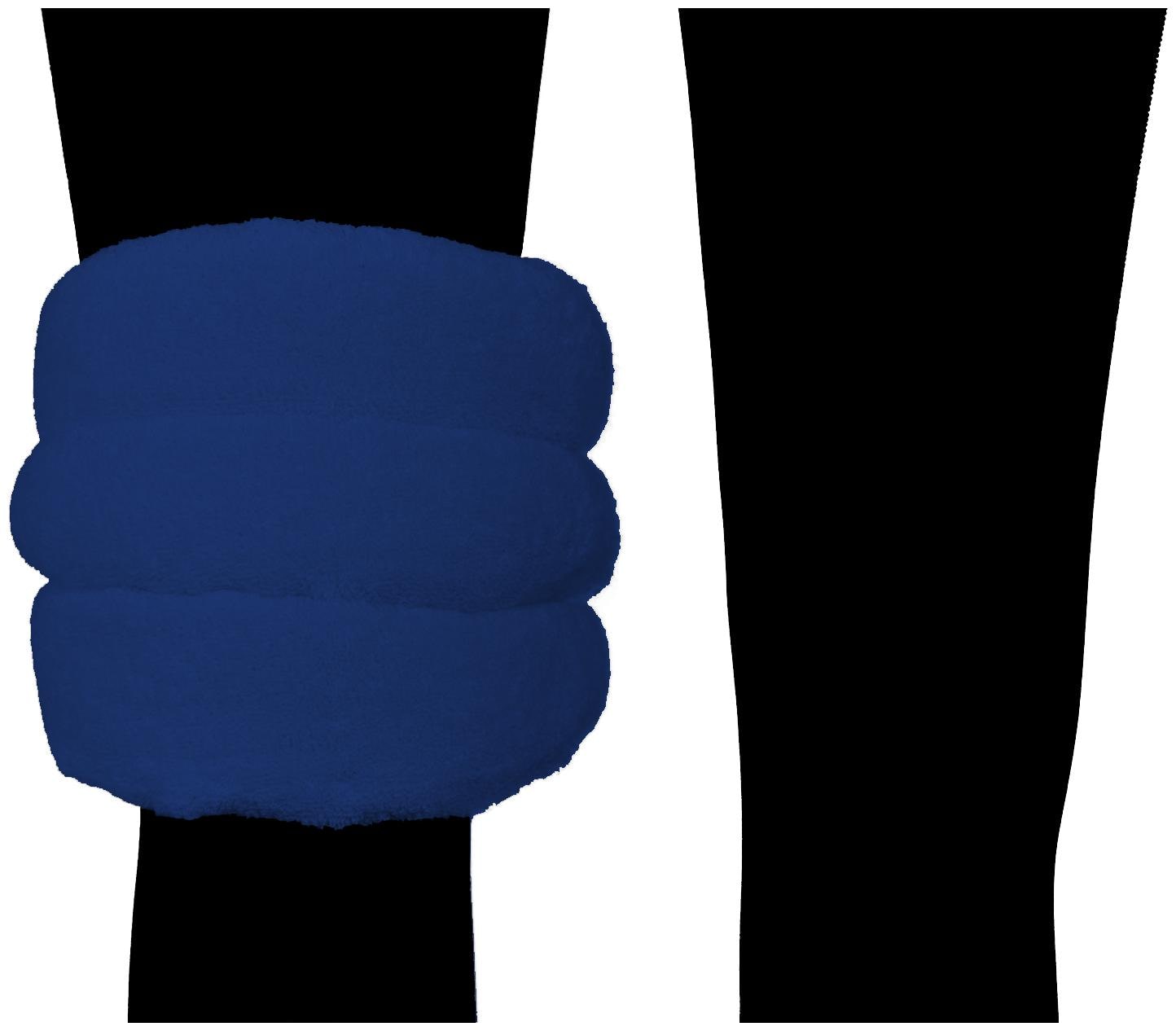 

AaraamSek Microwavable Therapeutic Herbal Heating Pad for Knee Pain Relief (Navy Blue)