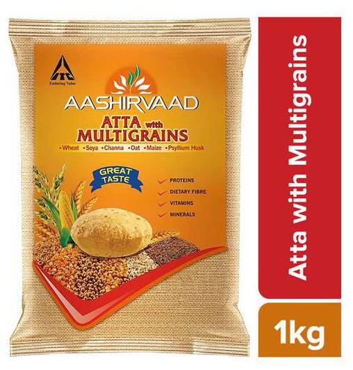 

Aashirvaad Atta - Multigrains 1 kg