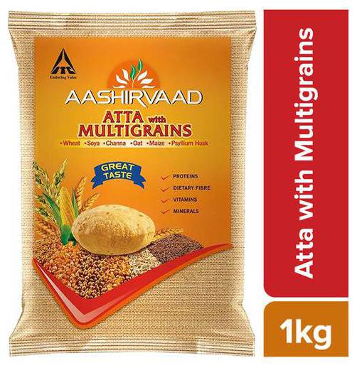 

Aashirvaad Atta - Multigrains 1 kg