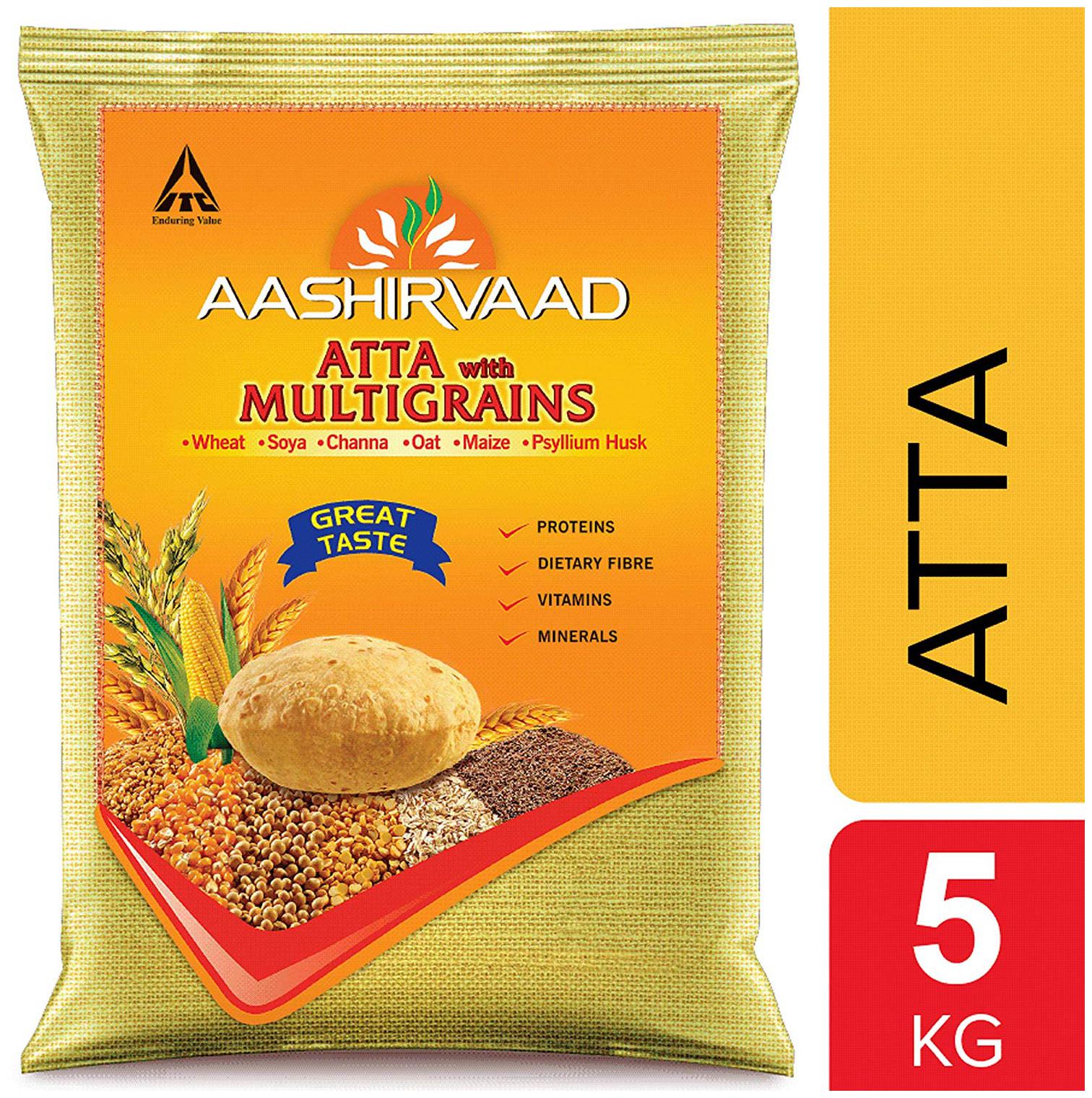 

Aashirvaad Atta - Multigrains 5 kg