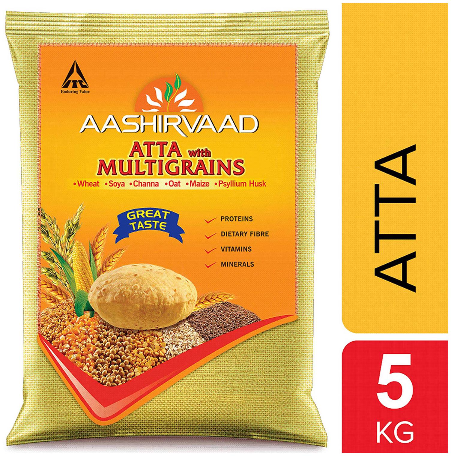 

Aashirvaad Atta - Multigrains 5 kg