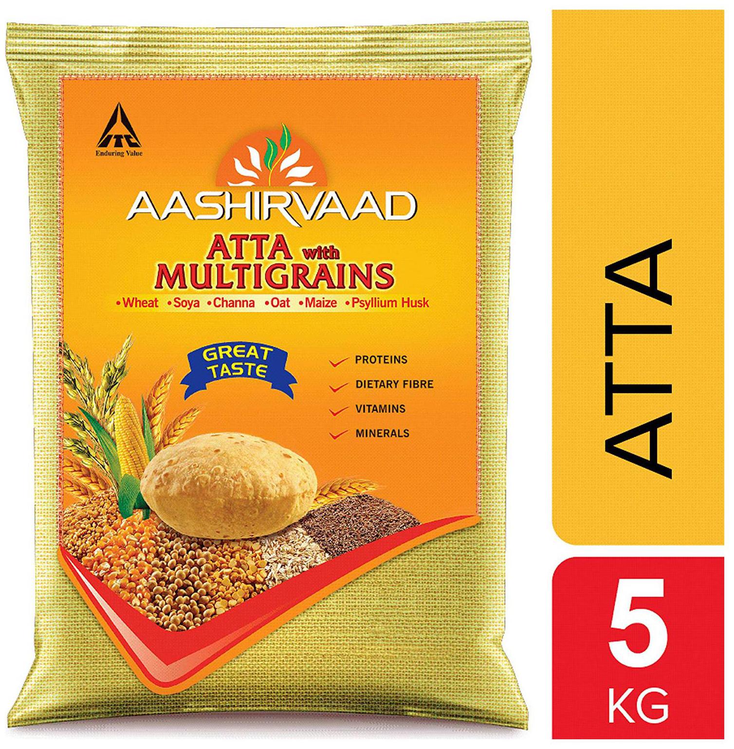 

Aashirvaad Atta - Multigrains 5 kg
