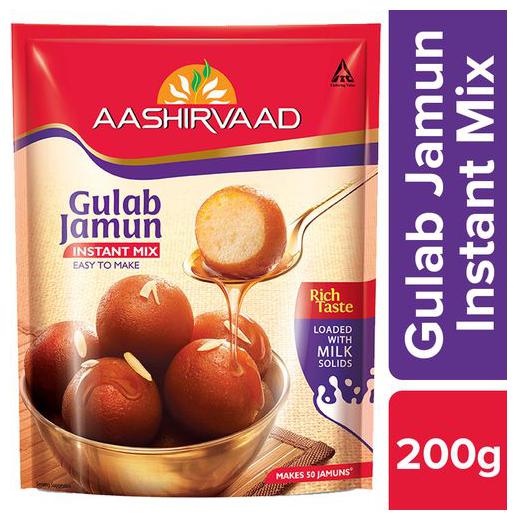 

Aashirvaad Instant Mix - Gulab Jamun 200 g
