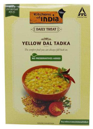 

Aashirvaad Ready Meals - Yellow Dal Tadka 285 g