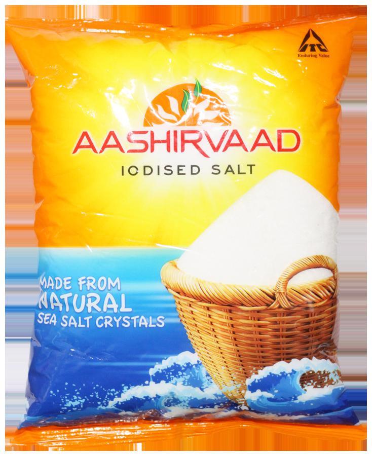 

Aashirvaad Salt - Iodised 1 kg