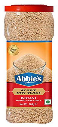 

Abbie s Active Dry Yeast Powder for Baking Bread Cakes Pizza Base and More 200g