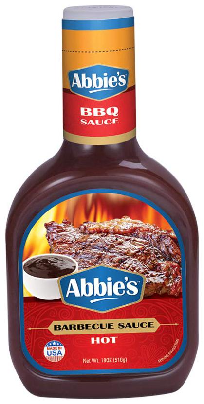 

Abbie s Barbeque Sauce Hot 510g