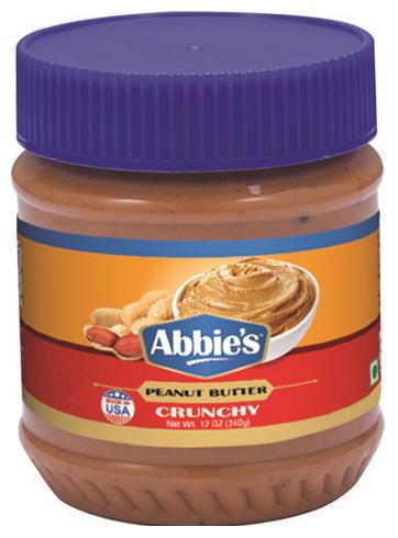

Abbies Peanut Butter - Crunchy 340 g
