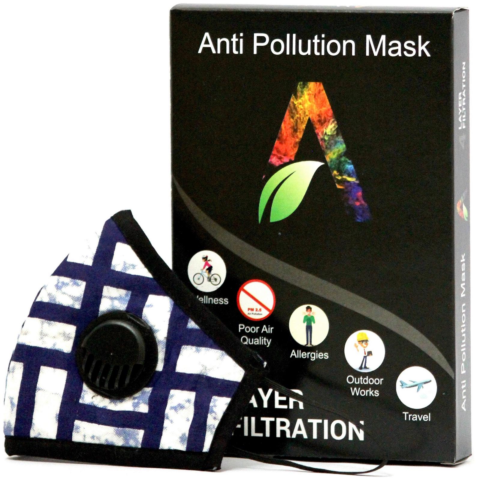 

Abhyuttana Cotton Face Mask For Dust Control ( Pack of 1 )
