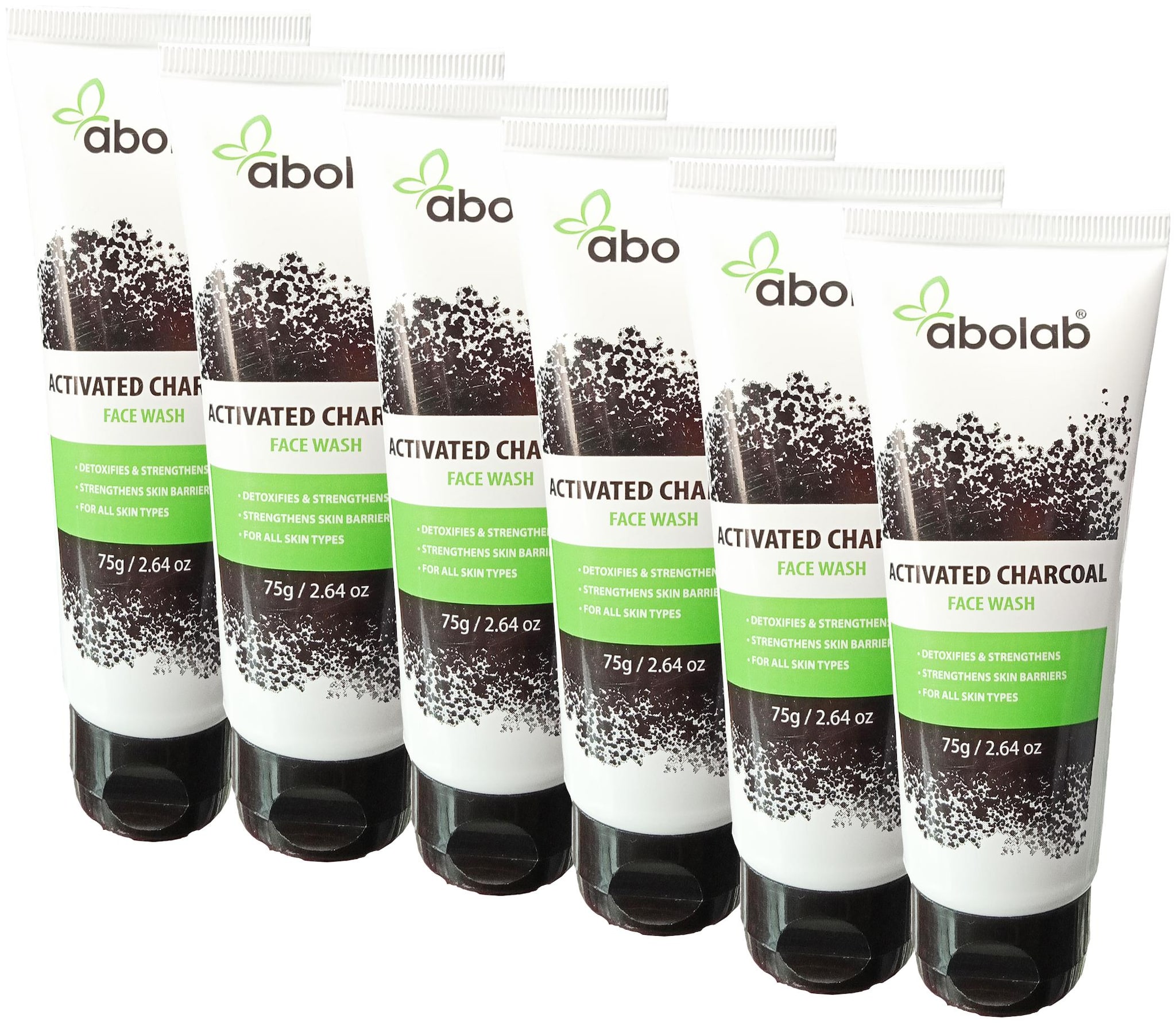 

Abolab Activated-Charcoal Face Wash-75g (Pack of 6)