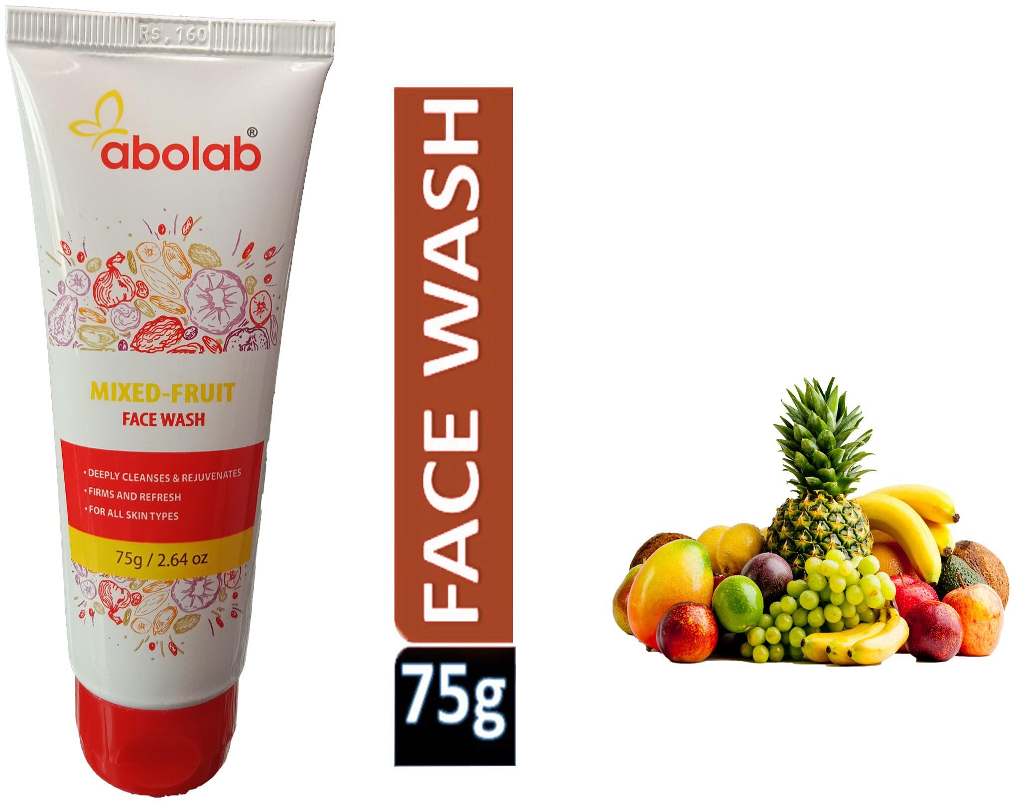 

Abolab Mixed-Fruit Face Wash 75g