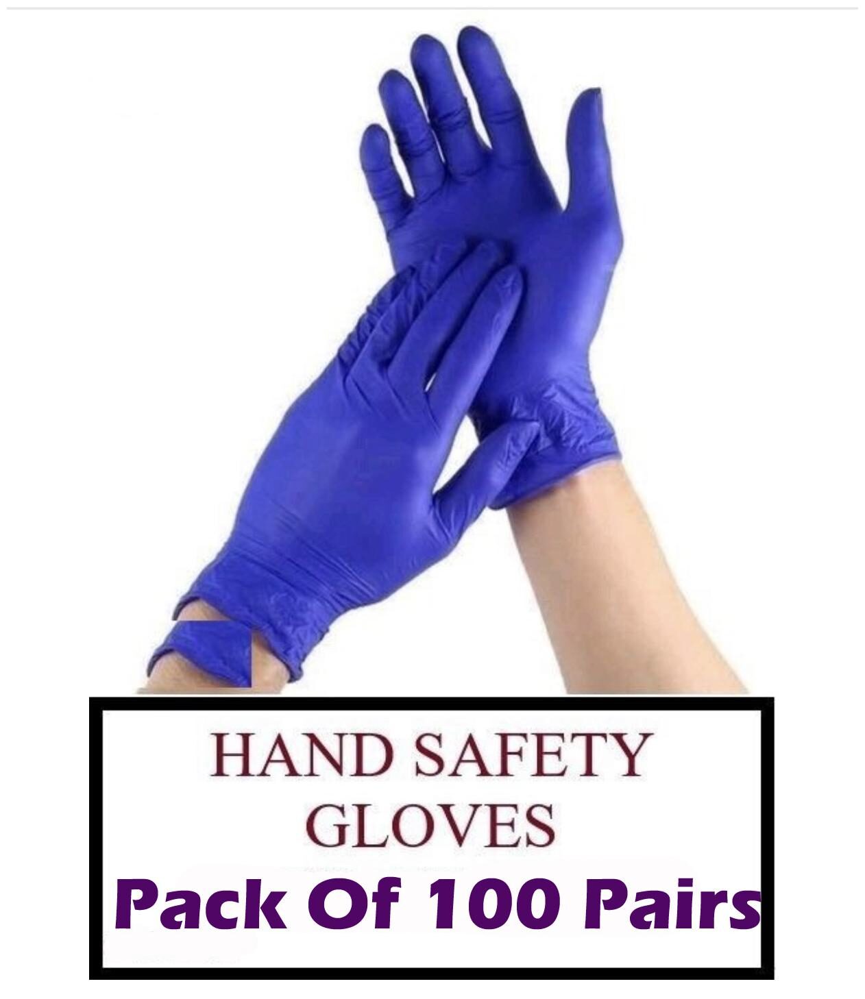 

Ace N King Itrile Non-Sterile Medical Surgical Gloves Pack of 100 Pair