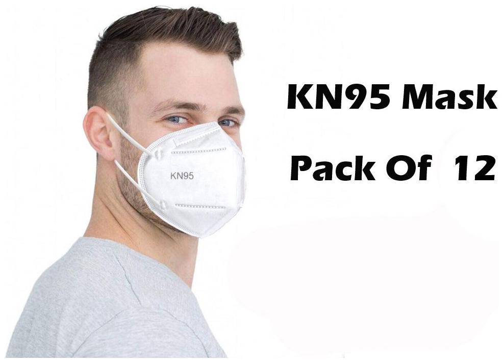 

Ace N King 5 Layers KN95 Anti-Pollution Anti-Dust Face Mask - Pack Of 12