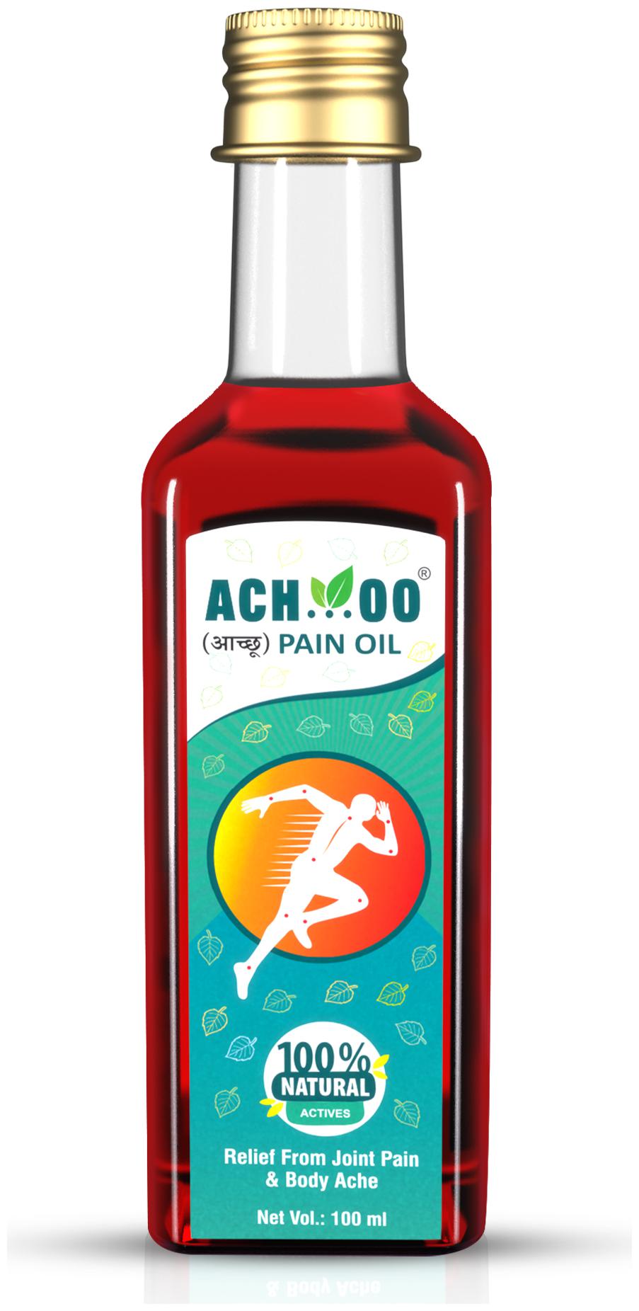 

ACH OO Pain Oil for Body Joints Muscles Pain (100ml)