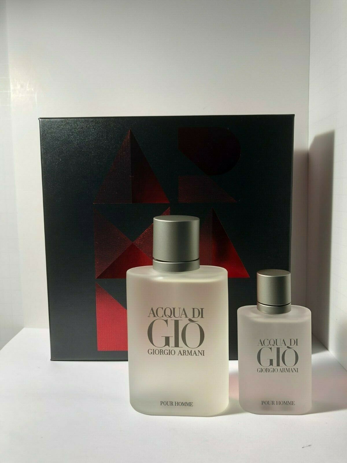

ACQUA DI GIO GIORGIO ARMANI Cologne 2PC GIFT SET MEN 3 4 OZ 1 0 OZ EDT SPY
